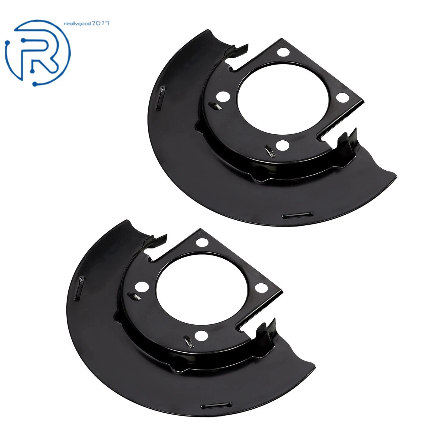 Set of 2 Front Left + Right Brake Dust Shield for Chevrolet GMC (1999–2024) 947-073