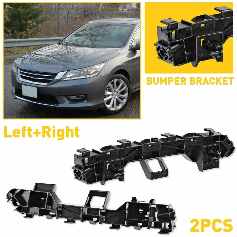 Set of 2 Front Bumper Bracket Side Cover for Honda Accord (2013–2017)
