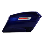 Hard Saddlebags for Harley Street Road Glide (2014–2024) Zephyr Blue/Black Sunglo