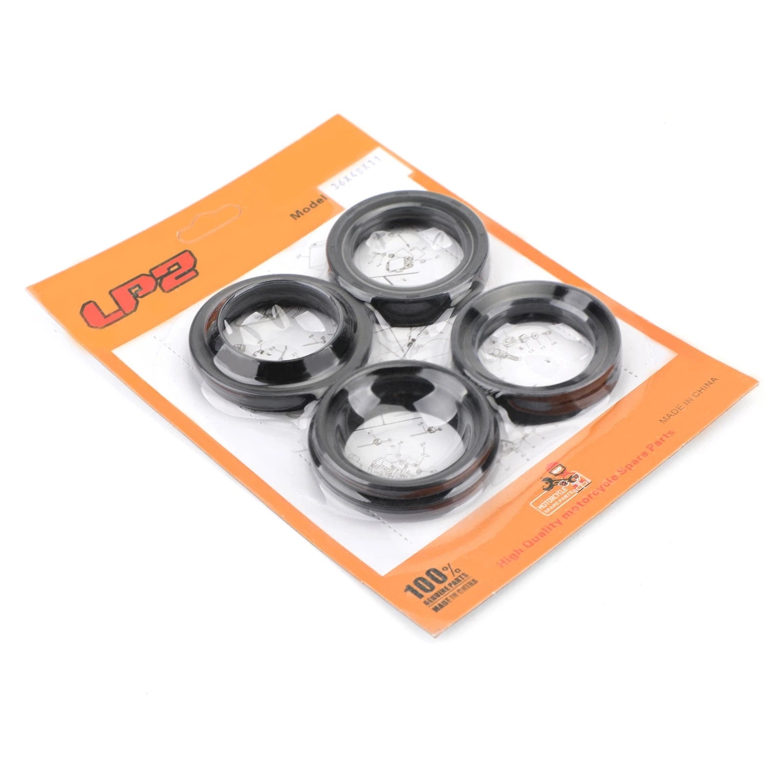Fork Seal Wiper Kit for Kawasaki GPX250R GPZ500 EN454 LTD EX EN 250 500 (1980–2010)