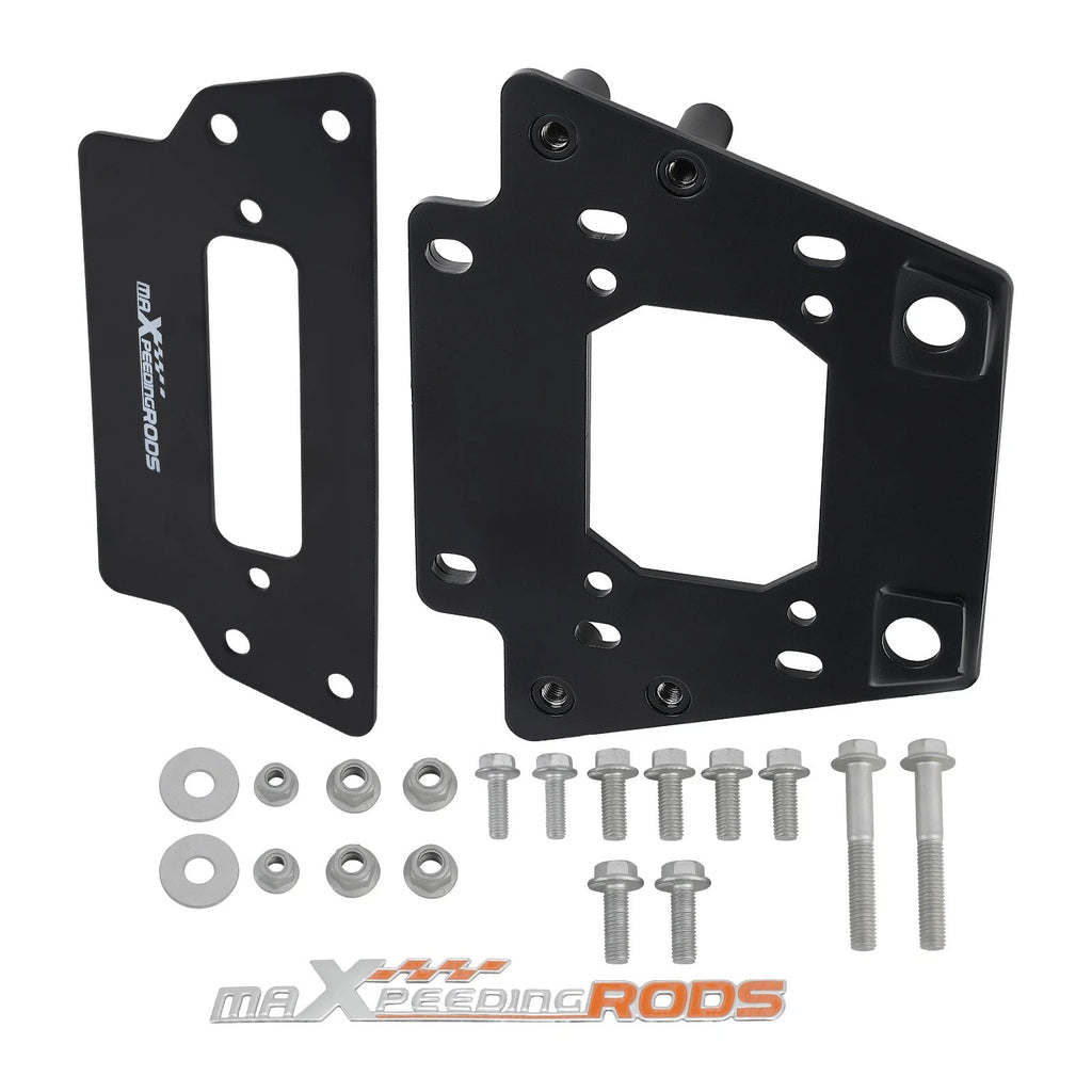UTV bumper winch mount plate kit for Kawasaki Teryx KRX 1000 (2020–2025)