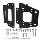 UTV bumper winch mount plate kit for Kawasaki Teryx KRX 1000 (2020–2025)
