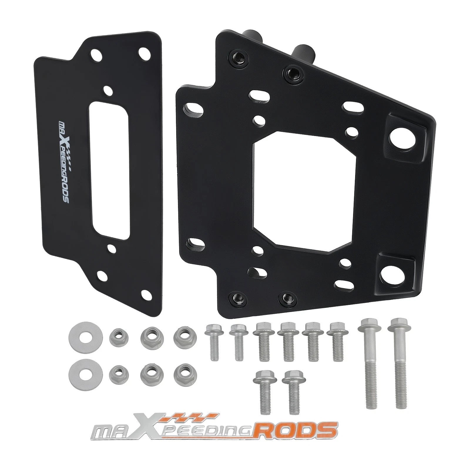UTV bumper winch mount plate kit for Kawasaki Teryx KRX 1000 (2020–2025)
