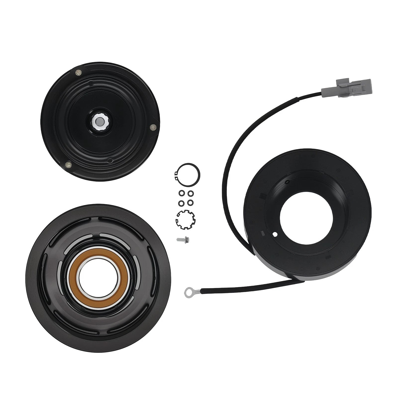 AC Compressor Clutch Kit Coil Pulley for Toyota Tacoma 1995–2004