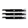 3X Notched Mower Blade 18" X 5/8" for Toro (Replaces 103-2528)