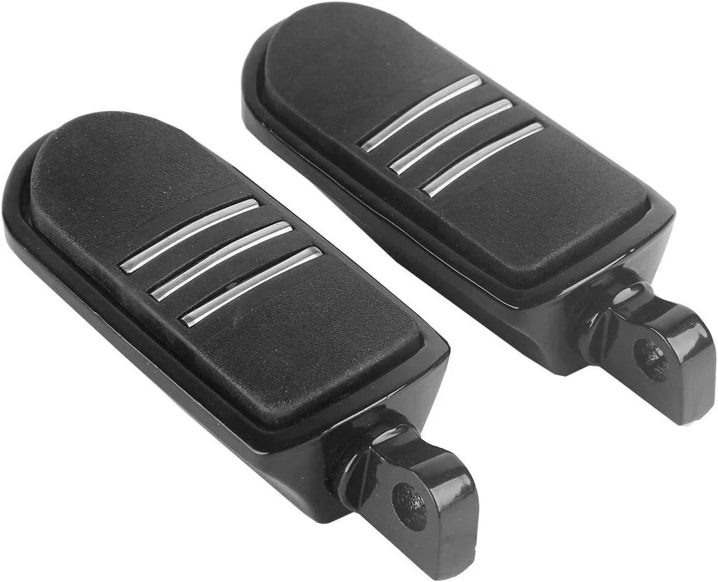 Black Streamliner Style Footpegs for Harley Davidson