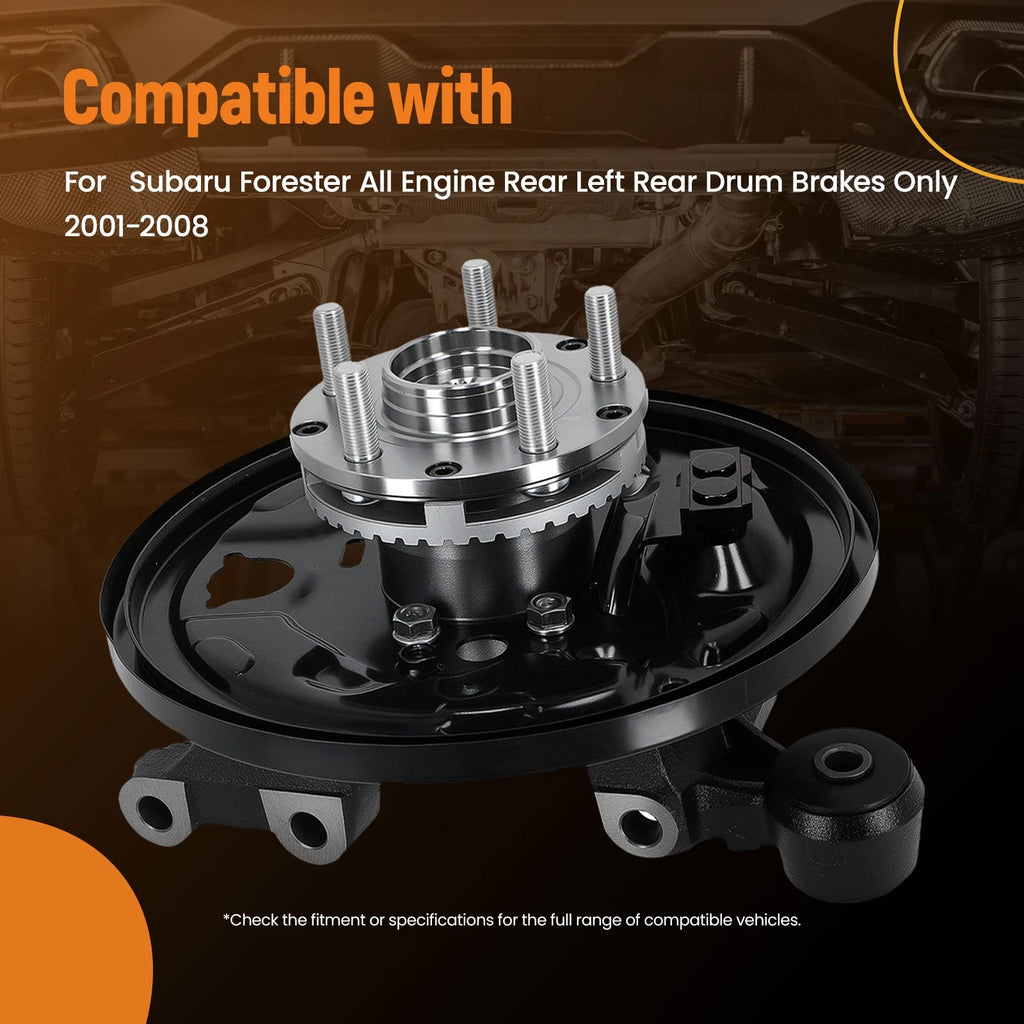 Left Rear Complete Knuckle for Subaru Forester (2001–2008)