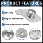 Water Pump with Idler Pulley Kit for Chrysler PT Cruiser (2003–2010) No. 4792353