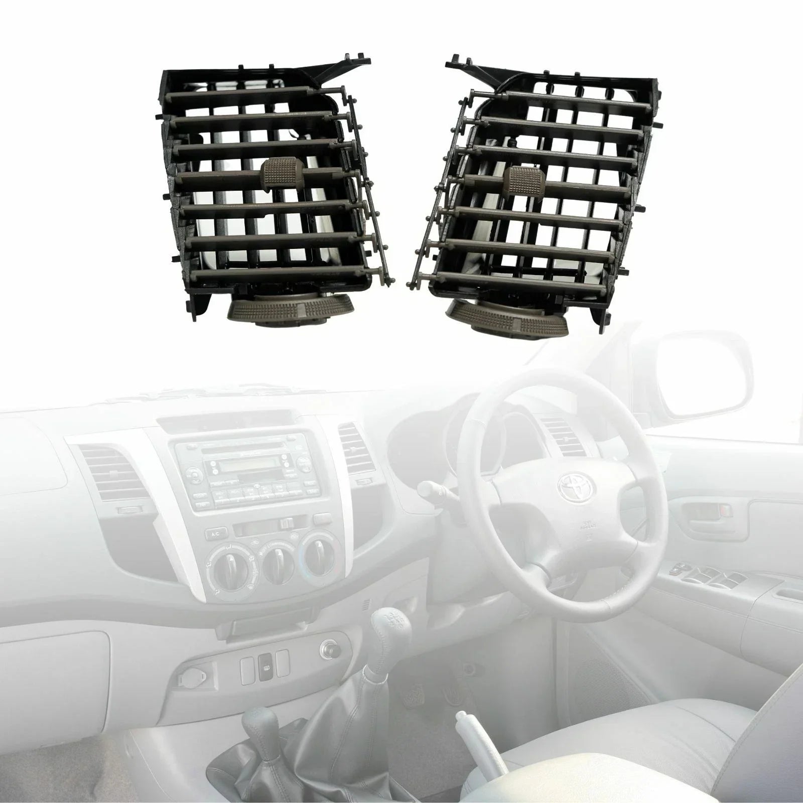 A/C Air Vent Center Grille for Toyota Hilux (2005-2014)