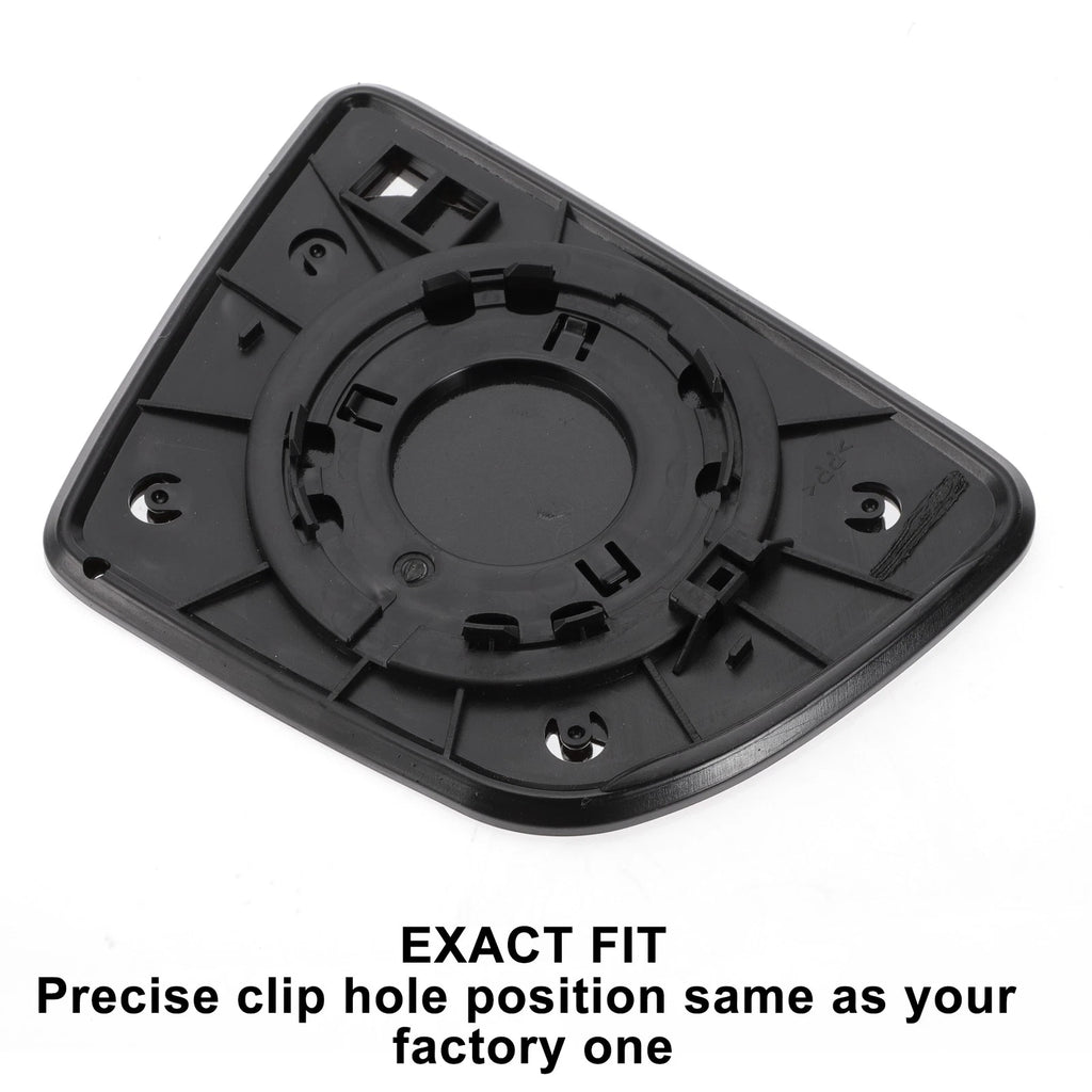 Left Side White Mirror Glass for KIA Venga (2009–2020)