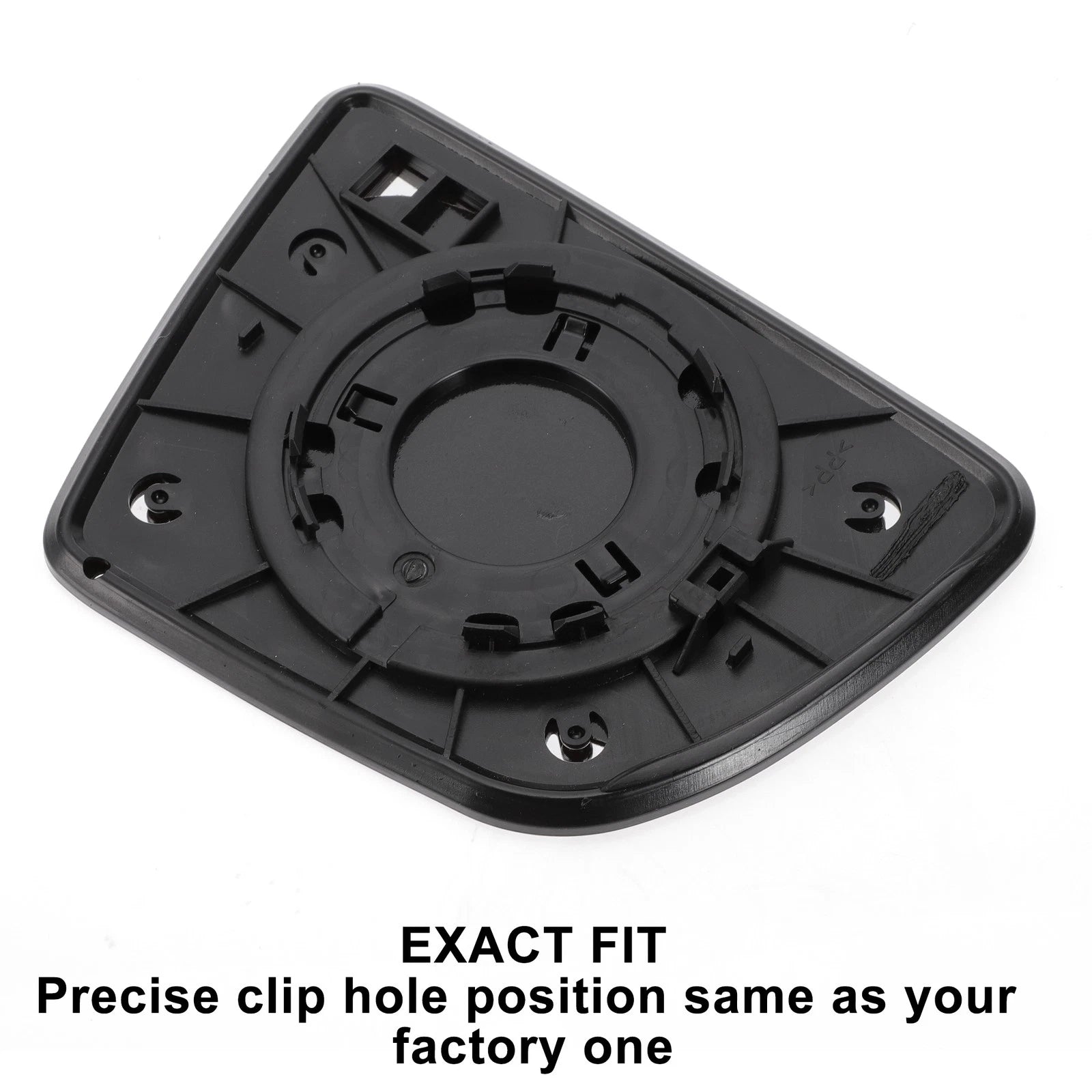 Left Side White Mirror Glass for KIA Venga (2009–2020)