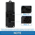 Front Right Power Window Switch for Ford Ranger (2012–2015) No.AB3914540AB