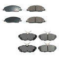 Set of 4 Akebono ProACT Ceramic Brake Pads for Ford Mustang (2005–2014)