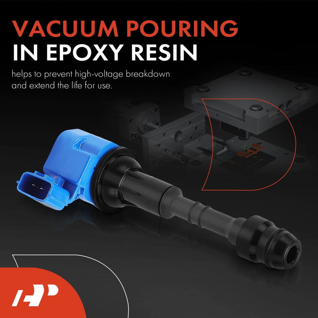 6X Blue Ignition Coil for Nissan Altima (2002–2006) Frontier (2015–2019) Murano