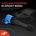 6X Blue Ignition Coil for Nissan Altima (2002–2006) Frontier (2015–2019) Murano
