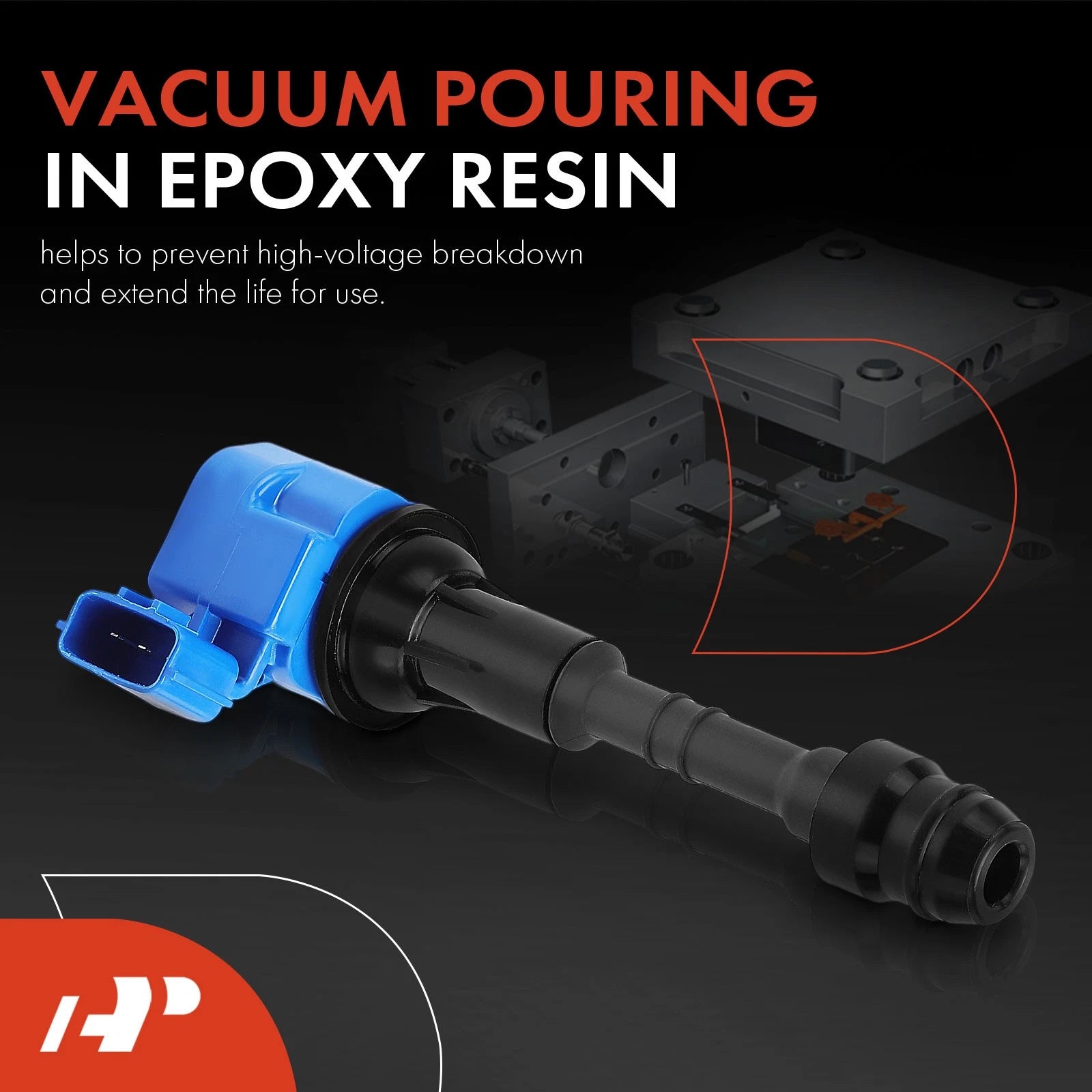 6X Blue Ignition Coil for Nissan Altima (2002–2006) Frontier (2015–2019) Murano