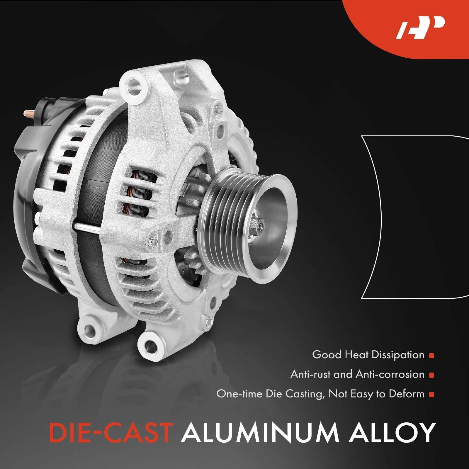 Alternator for Honda CR-V Civic (2012–2015) Acura ILX 2.4L 120A