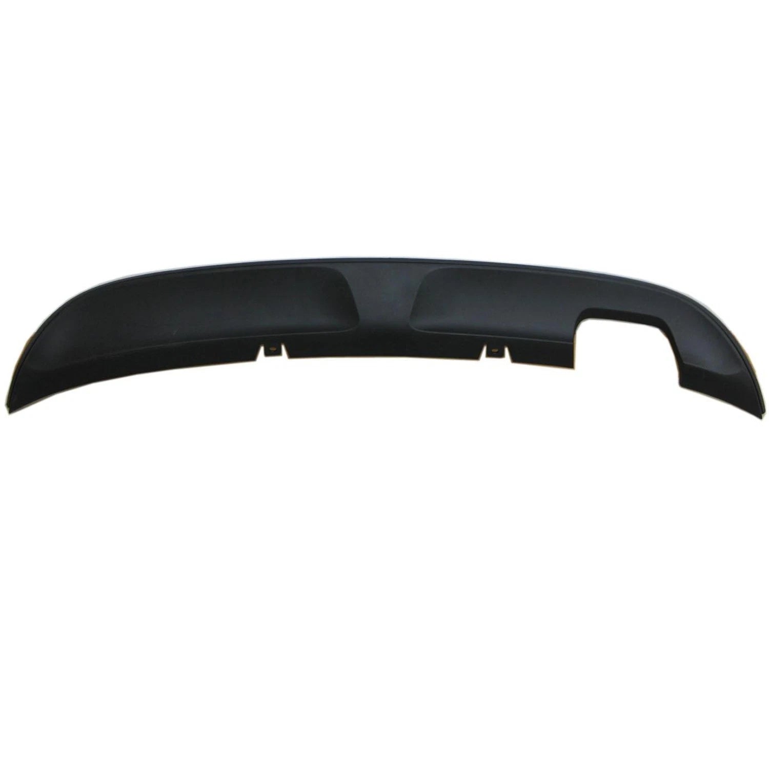 Replacement Black Matte Rear Bumper Valance w/o Styling Kit-See Compatible Chart