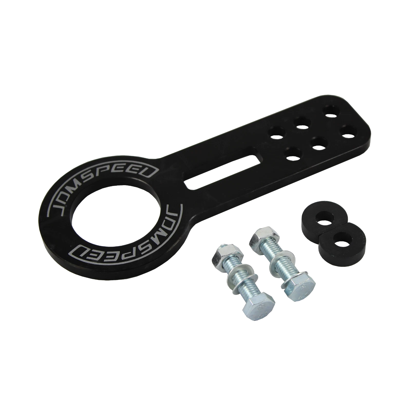 Tow Hook Kit for Make Model  - Black CNC Billet Aluminum