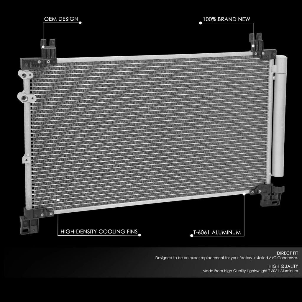 A/C Condenser for Lexus RC350 (2015) - Aluminum Core LX3030133