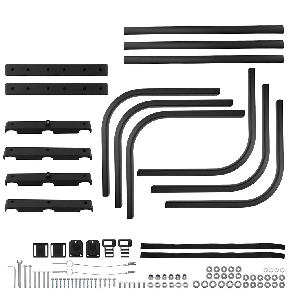 Adjustable Aluminum Bed Extender for Small Truck (49-61in)