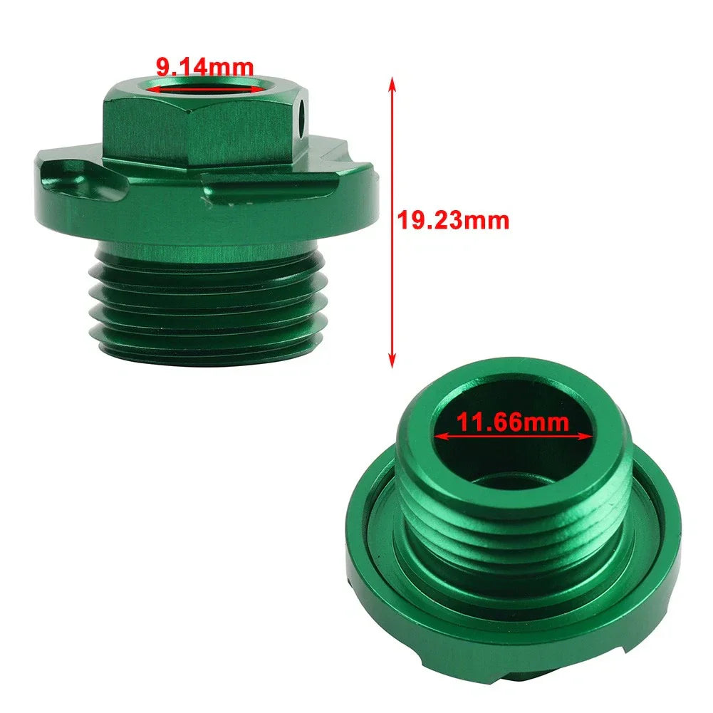 Engine Oil Fill Plug Cap for Kawasaki KX250 KX250F KLX450R KX450F (2004-2023)