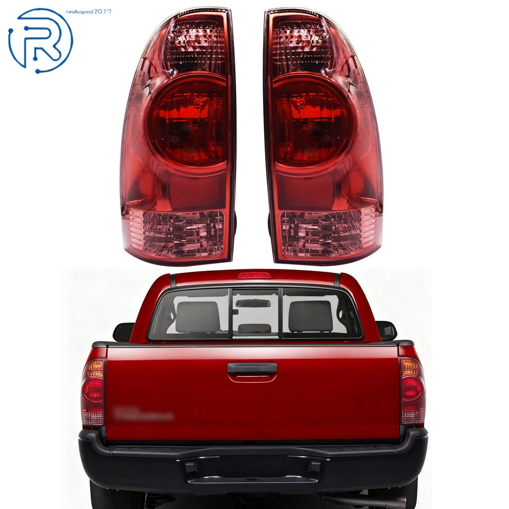 Pair Tail Lights for Toyota Tacoma (2005–2015) LH+RH