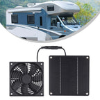 Solar Powered Ventilation Fan Kit for Shed or Greenhouse