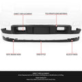 Front Bumper Valance Deflector Set of 2 for Chevrolet Silverado 2500 3500 HD (2011–2014)