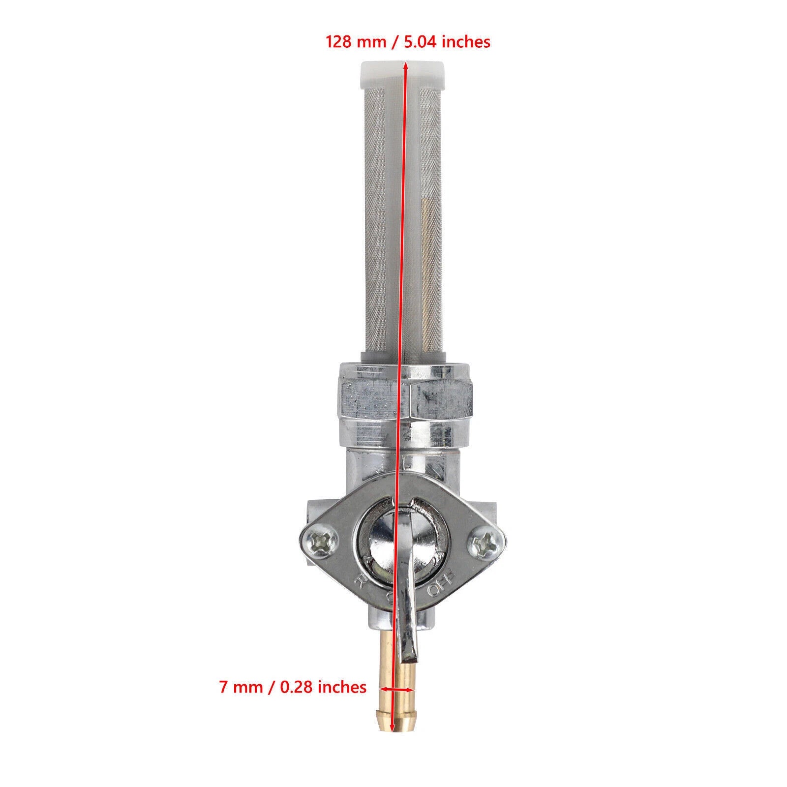 Petcock Fuel Valve 22mm for Harley Dyna Super Glide Electra Glide