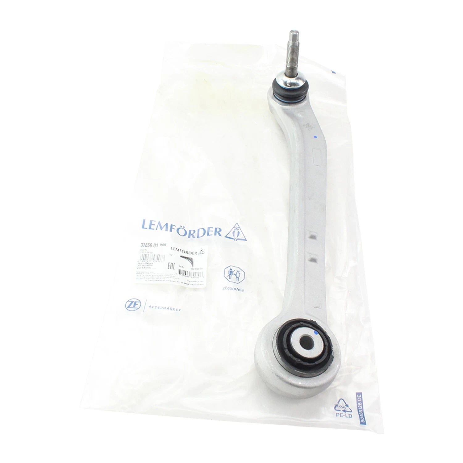 Lemfoerder Rear Left Upper Control Arm with Bushing for