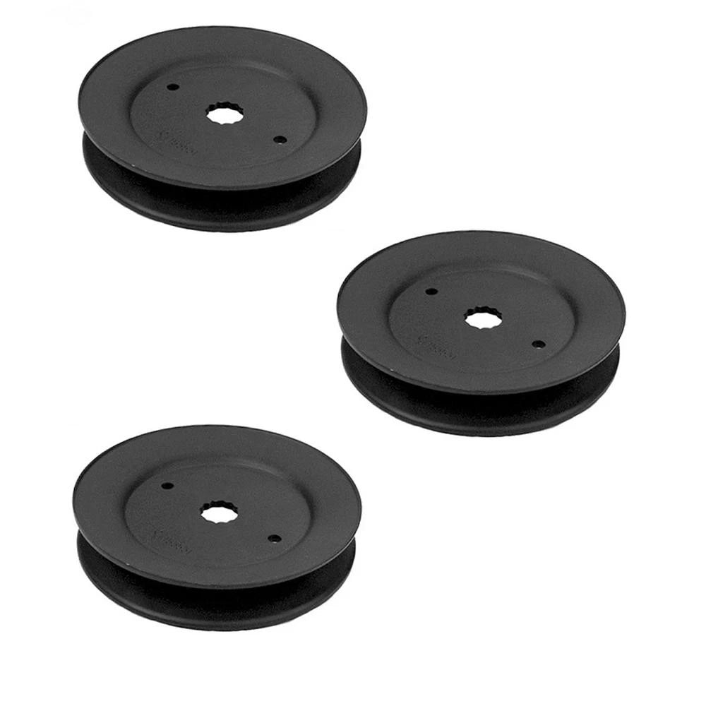 Set of 3 Spindle Pulleys for Husqvarna (Fits 5221, 5224, EZ5225, MZ52)