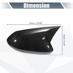 1 Pair Rearview Mirror Cover Overlay for Toyota Corolla (2014–2023) 767153441400