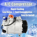 A/C Compressor for Mercedes-Benz CL500 CLK500 E500 E55 AMG (2003–2006)