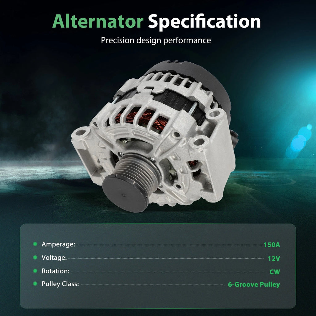 12V 150A Alternator for Mini Cooper Countryman (2011–2016)