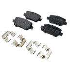 Set of 4 NAO Brake Pads for Acura RL (2005–2012)