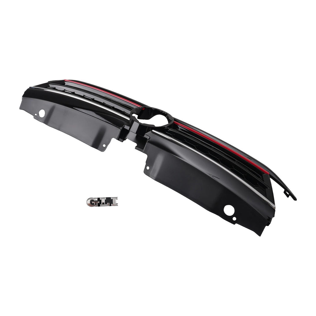 Upper Grille for Volkswagen Jetta Highline TDI (2015) Honeycomb Black