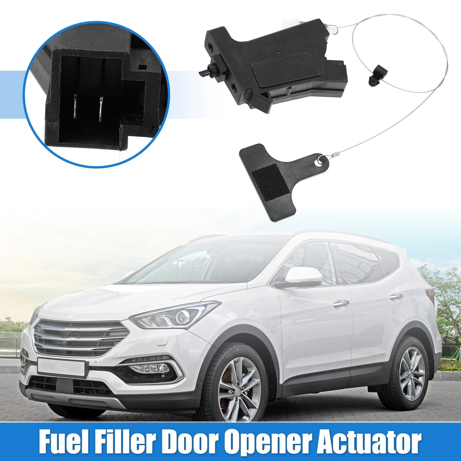 Fuel Filler Door Opener Actuator for Hyundai Santa Fe (2013–2018) 81590B8000