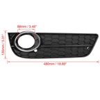 Right Side Fog Light Grille Cover Trim 8T0807682 for Audi A5 Quattro (2008–2012)