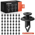 6mm Nylon Splash Shield Mudguard Clips for GM Toyota (—)