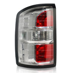 Set of 2 Halogen Chrome Tail Lights for GMC Sierra 1500 (2014–2018)