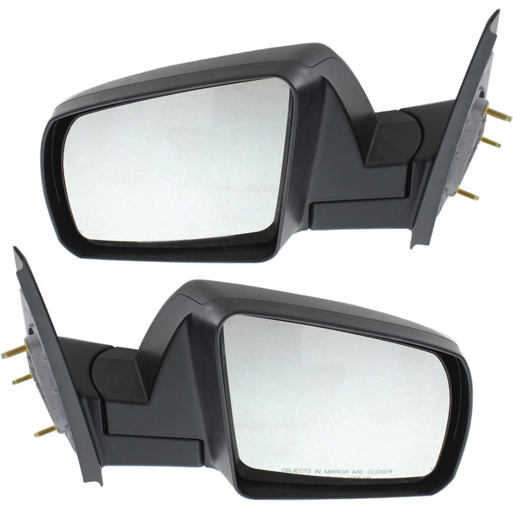 Manual Mirror Set for Toyota Tundra (2007–2013) Textured Black