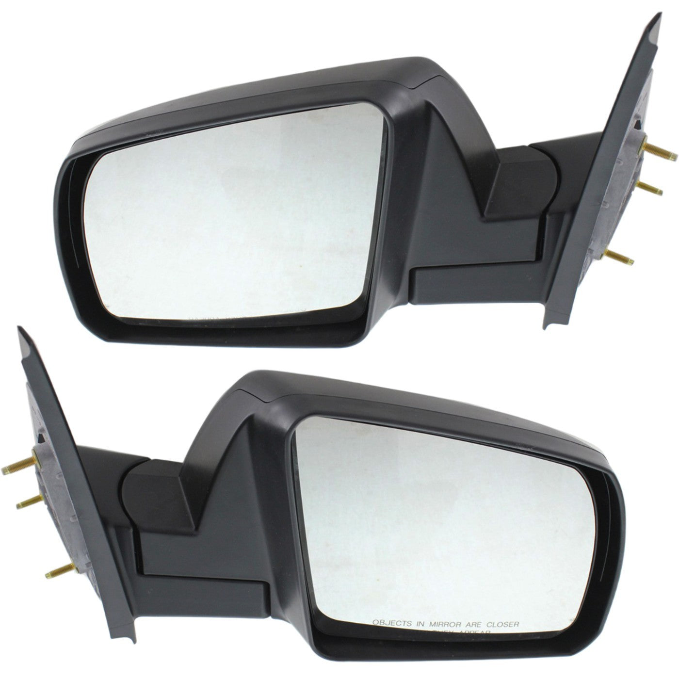 Manual Mirror Set for Toyota Tundra (2007–2013) Textured Black