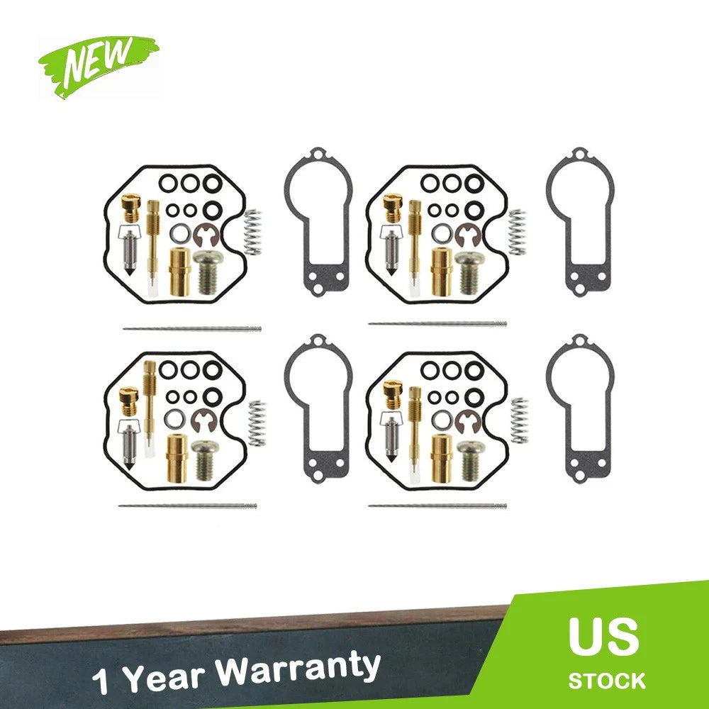 Carburetor Rebuild Kit for Honda CB750F/CB750K (1977–1978) 4 Pcs