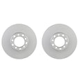 Set of 2 Bosch QuietCast Front Disc Brake Rotors for W123 300CD 300TD RWD