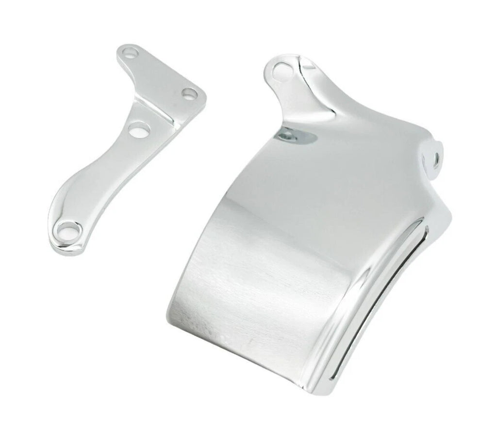 Chrome Alternator Bracket Replacement for 1976-1986 Chevy SBC 265 283 305 350
