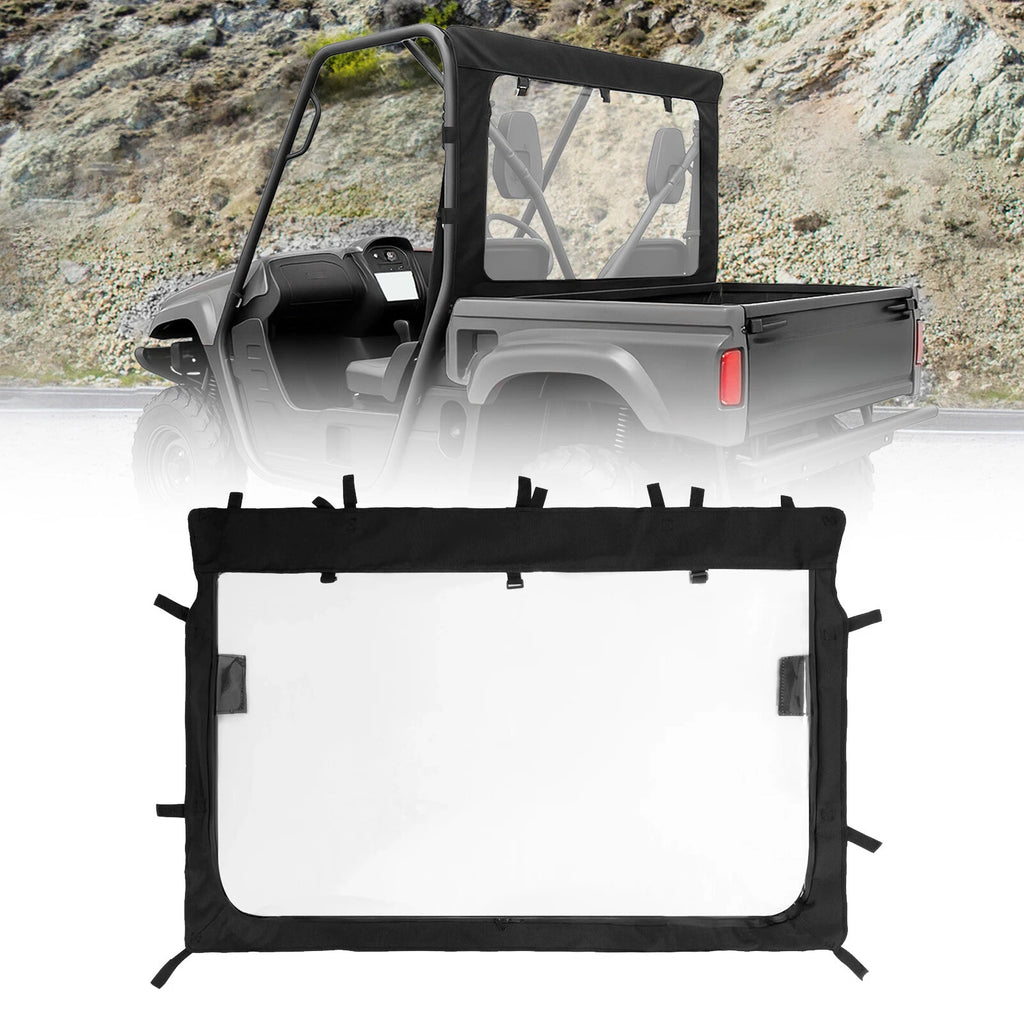 Soft Rear Window Shield for Yamaha Rhino 450/660 (2004–2020)