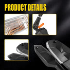 Winglets for Motorcycle (Gloss Carbon Fiber)