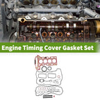 Timing Cover Gasket Set Engine for BMW 228i 2.0L (2014-2016) 1 Set