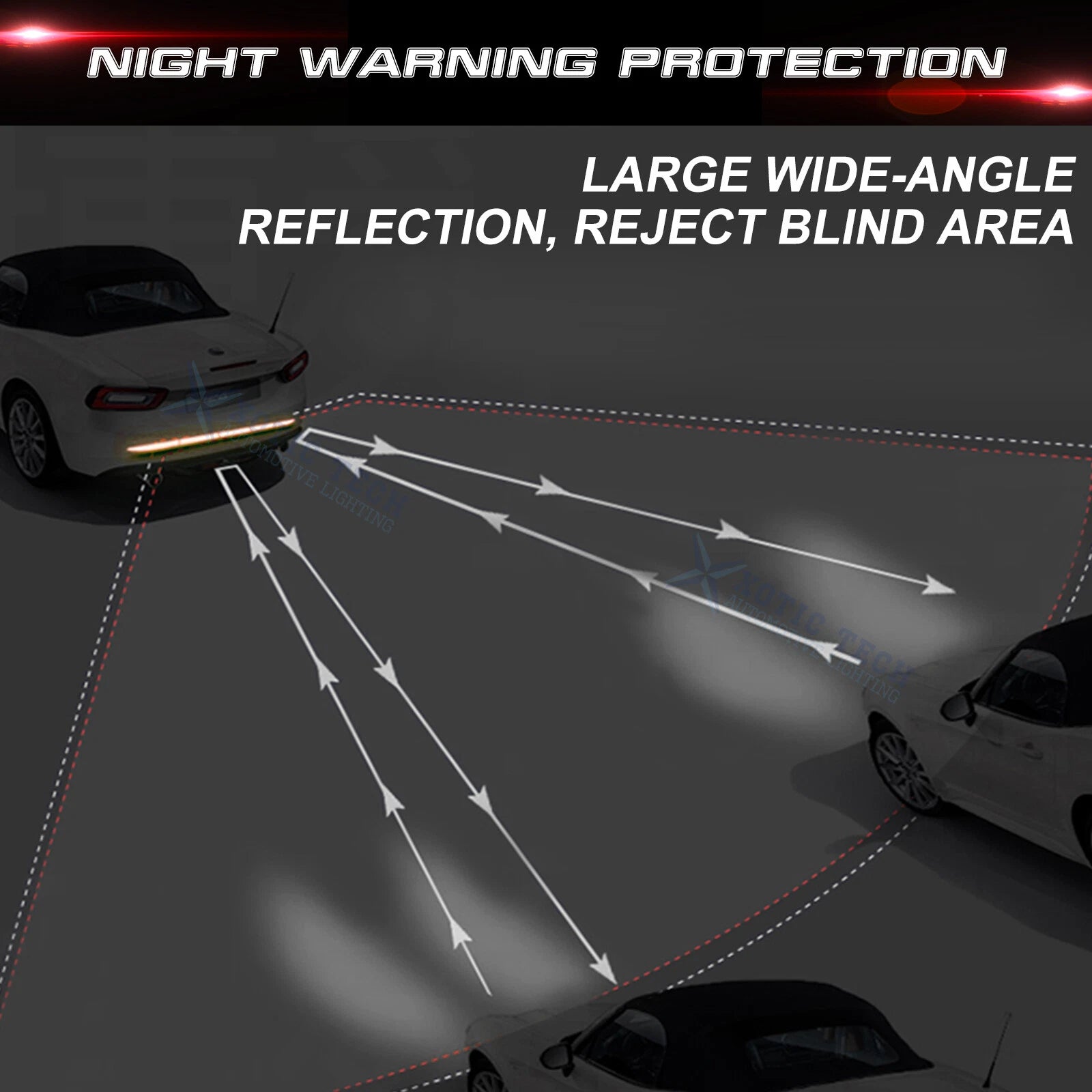 Reflective Warning Tape for Toyota Corolla (2009-2013)